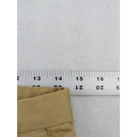Womens Chaps Stretch Fabric Chino Pants Size 4 Tan Brown W/Tags - Picture 10 of 10